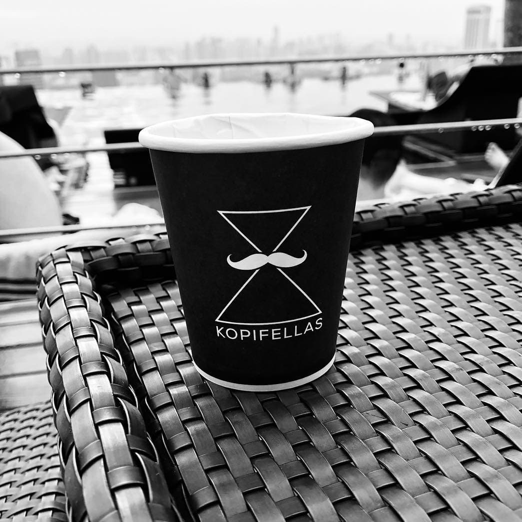 WE LOVE TO MAKE KOPI FOR THE FELLAS WHO LOVE TO DRINK IT.